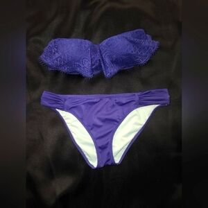 EUC Victoria's Secret Purple Bikini Set